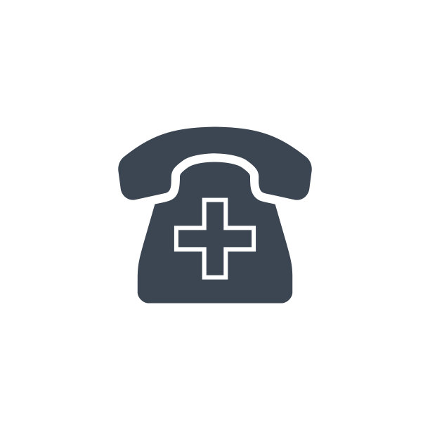 紧急电话相关的字形图标图片下载