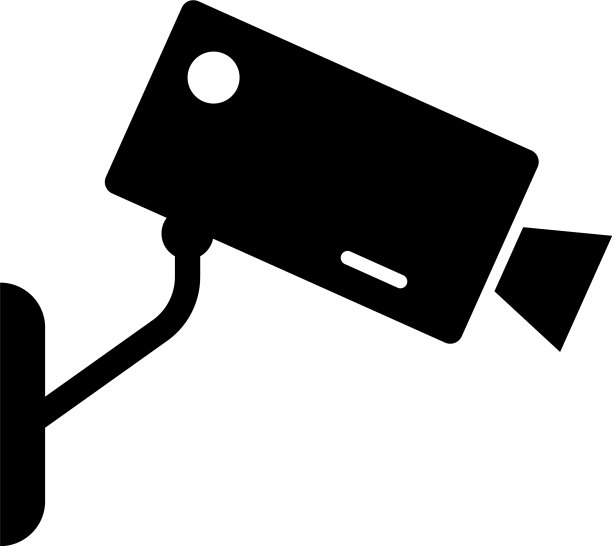 监控摄像头图标设计模板图片下载