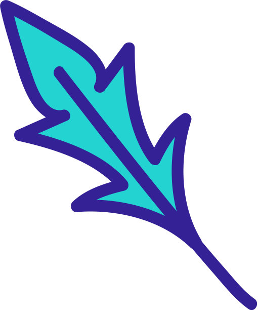 品种芝麻叶图标轮廓图片下载