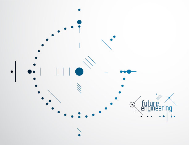 未来抽象技术背景图片下载