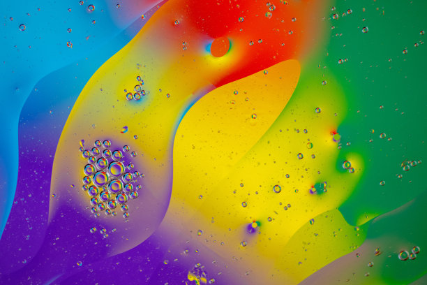 抽象的彩色背景特写。图片下载