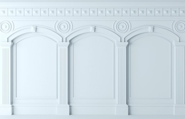 经典的白色木板墙。设计和技术图片下载