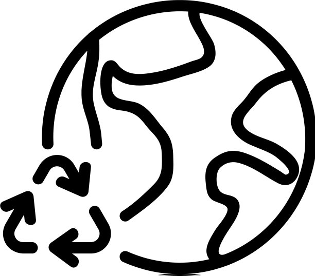 全球回收图标概要图片下载