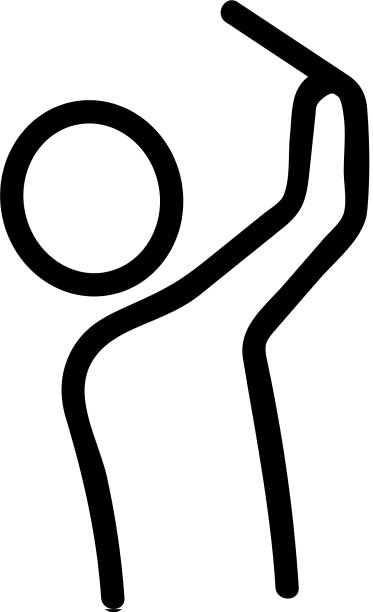 男人拿着相机在顶部图标轮廓图片下载