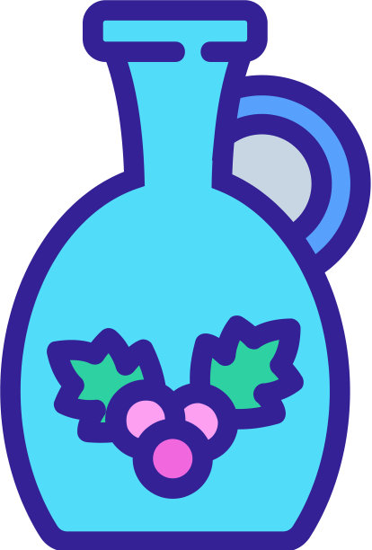 壶山楂汁的图标轮廓图片下载