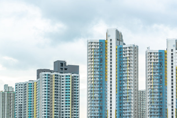 香港的高层住宅图片下载