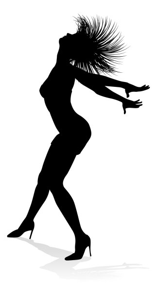 舞舞者轮廓图片下载