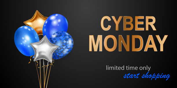 网络星期一销售横幅图片下载