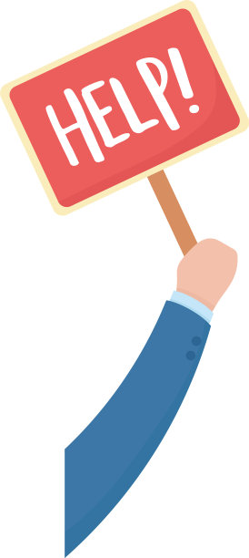 手握帮助孤立图标设计图片下载