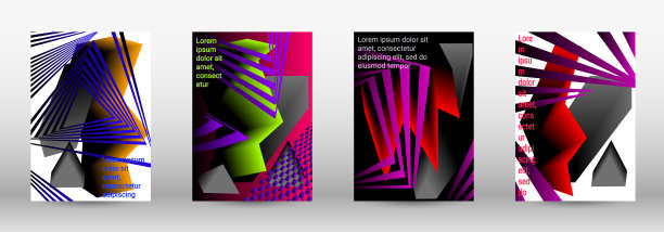 时髦的封面设计图片下载