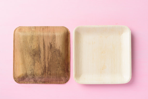 槟榔叶板(可生物降解板、可降解板或环保一次性板)图片下载