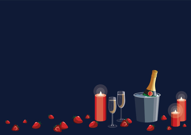 浪漫的新年情人节求婚日期图片下载