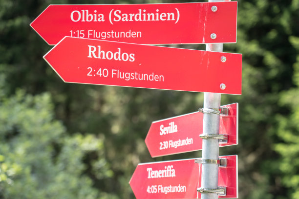 红色的方向标图片下载