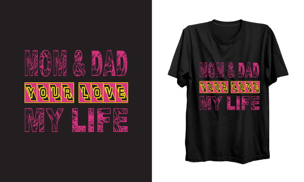 父亲节t恤爸爸t恤设计图片下载