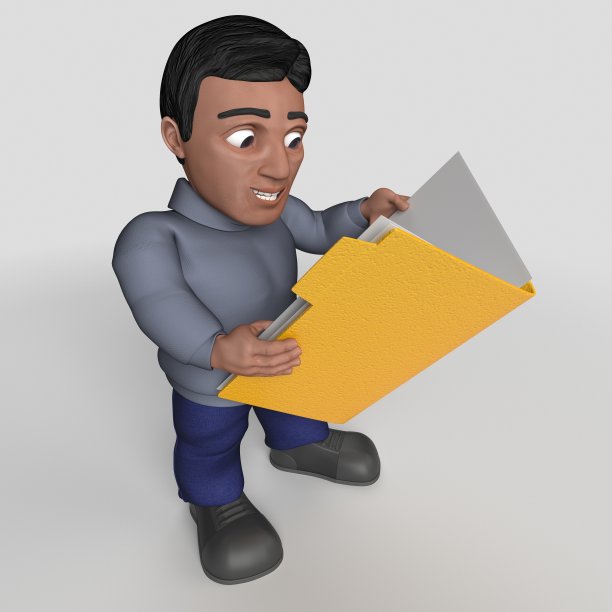 3D卡通休闲角色图片下载