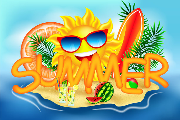 夏天的背景图片下载