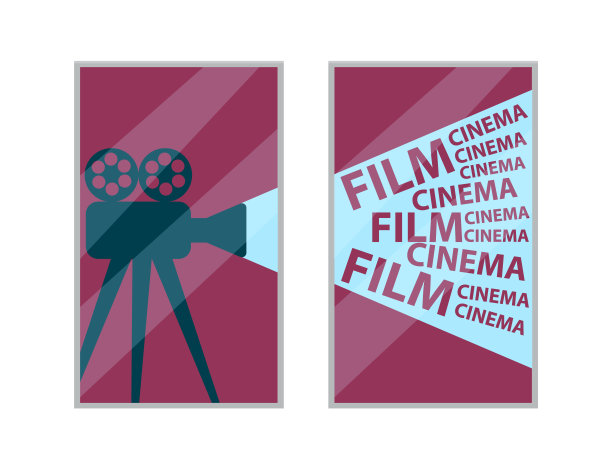 带胶卷的旧摄像机的墙上图片图片下载