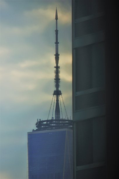 曼哈顿的天际线图片下载