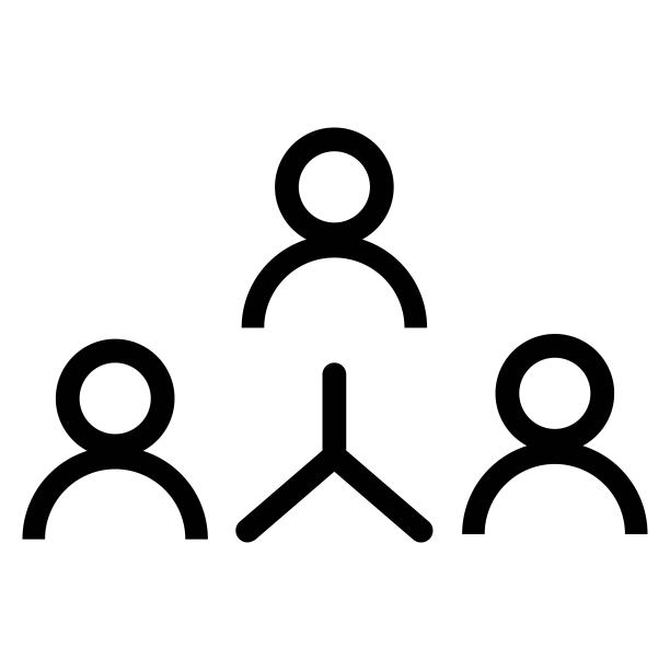 社交网络图标。人际关系网，人际关系的图标。图片下载