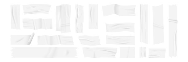 逼真的胶带集合图片下载