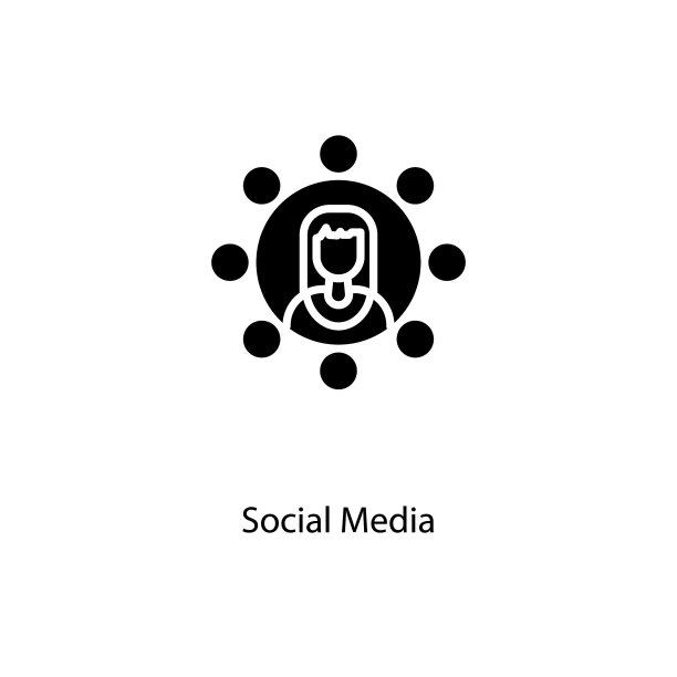 矢量社交媒体图标，标志图片下载