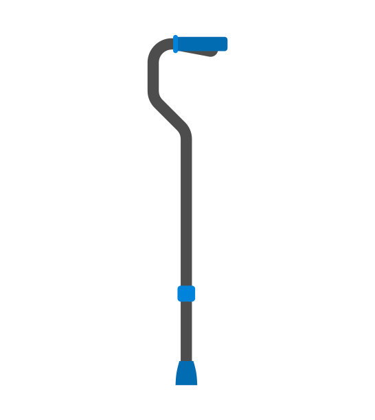 拐杖是养老金领取者的孤立手杖图片下载