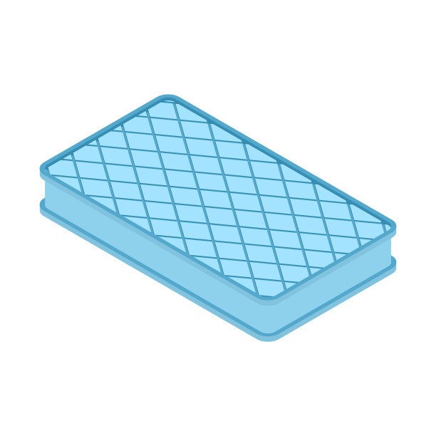 床用床垫隔离填充物图片下载