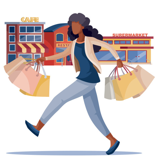 非洲裔美国女孩快乐的步伐与很多图片下载