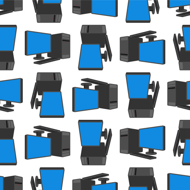 PC图案无缝电脑装饰资料图片下载