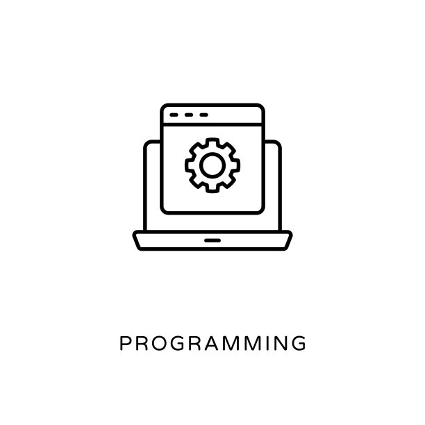 矢量编程图标。标识图片下载