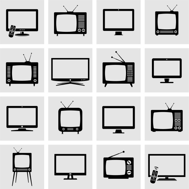 电视屏幕图标设置图片下载