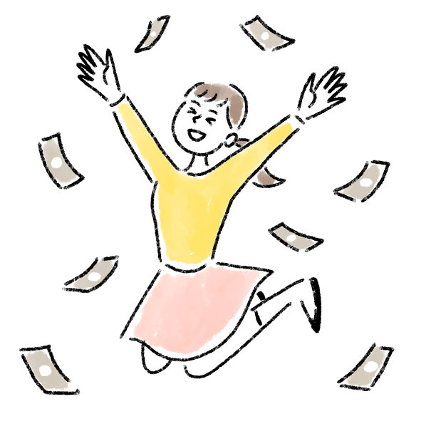 愿意跳钱的女孩图片下载