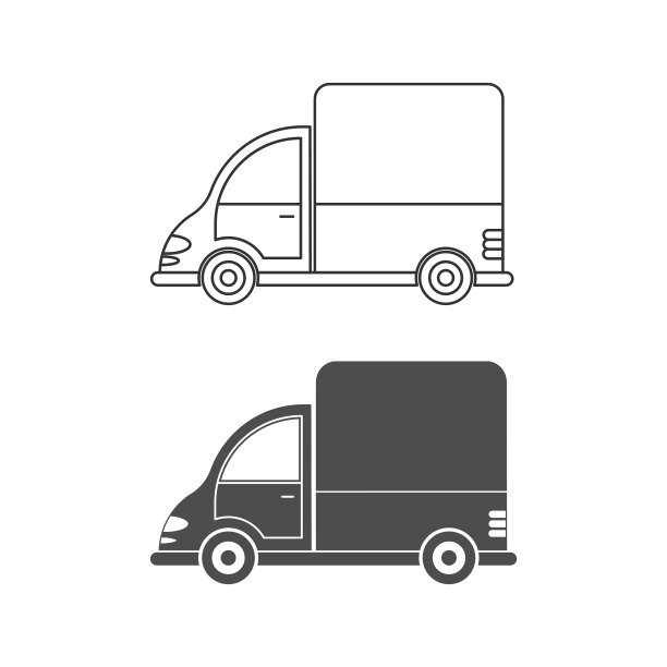 设置汽车或商务车的图标简单图片下载