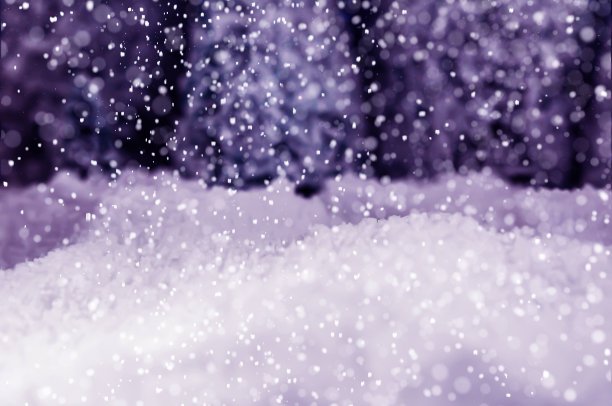 冬天下雪的背景图片下载