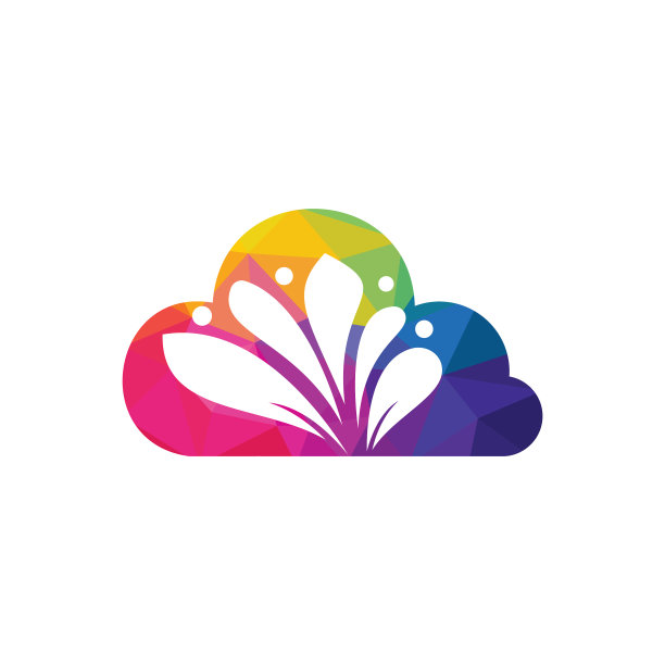 云spa标志莲花养生沙龙及商务图片下载