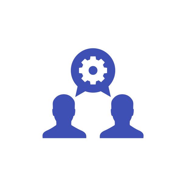 白色的人机交互图标图片下载