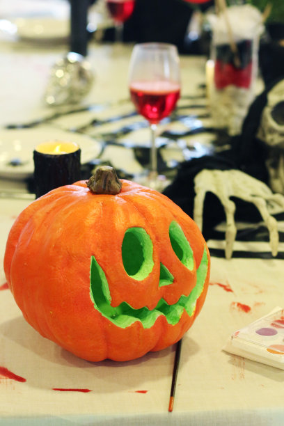 万圣节主题恐怖南瓜图片下载