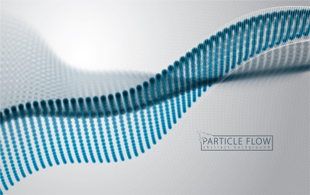 颗粒流抽象设计模糊圆点图片下载