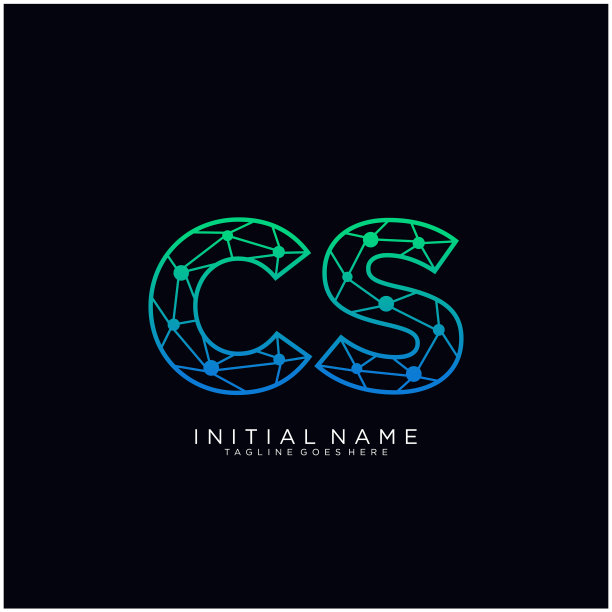 Cs字母标志图标设计模板元素图片下载