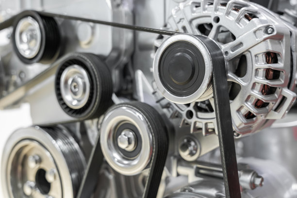 汽车发动机马达特写图片下载