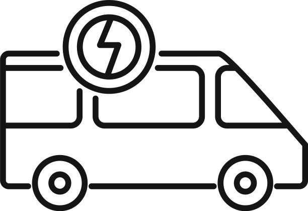 电气总线图标轮廓样式图片下载