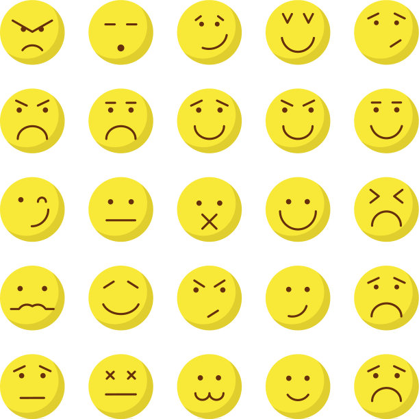 表情符号包含了每一个图标图片下载