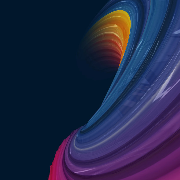 抽象彩色焦糖背景。3 d renderig图片下载