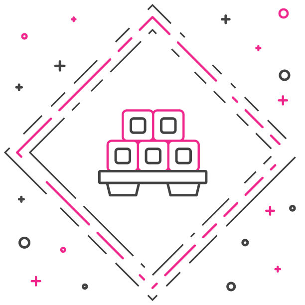 寿司线切割板上的图标孤立在白色图片下载