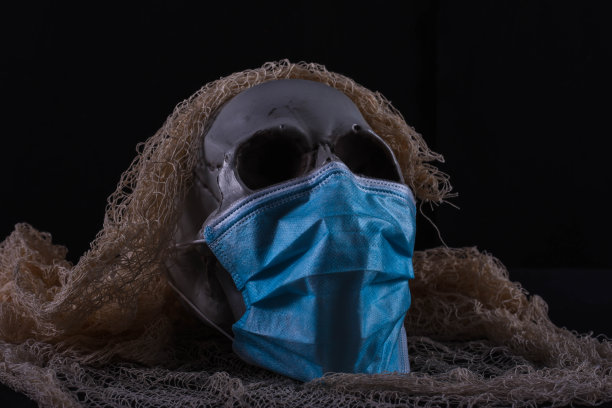 工作室的照片。产品。万圣节。面具图片下载