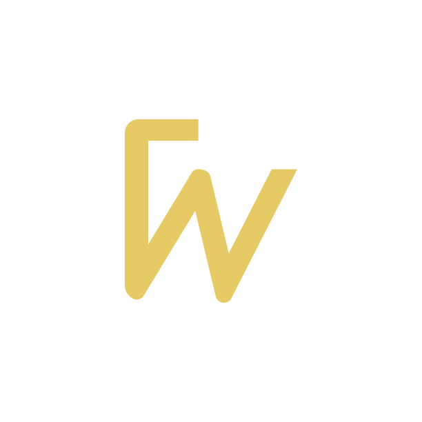 首字母FW或WF标志设计模板图片下载