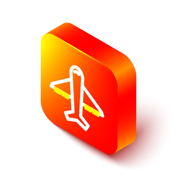 等距线平面图标孤立在白色图片下载