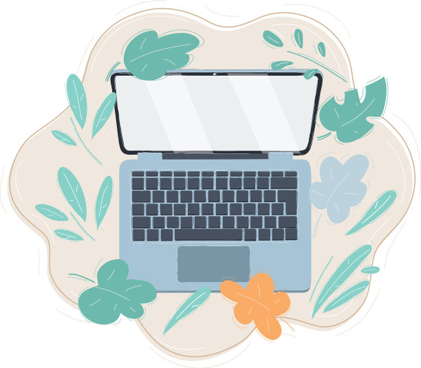 现代金属笔记本电脑图片下载