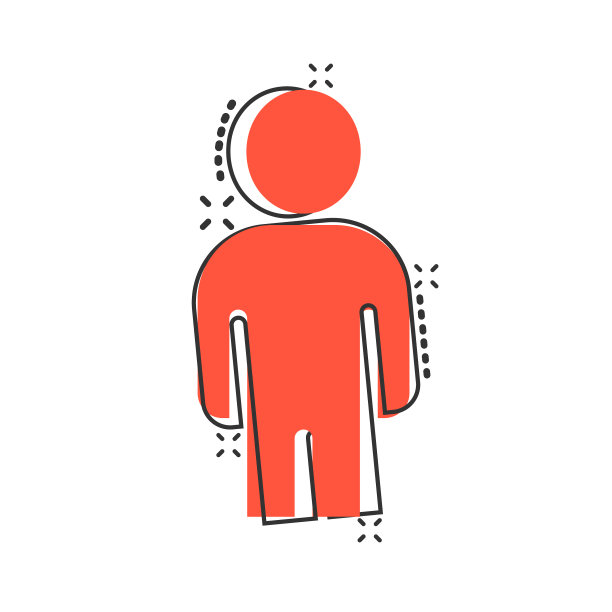 人的沟通图标在漫画风格的人图片下载