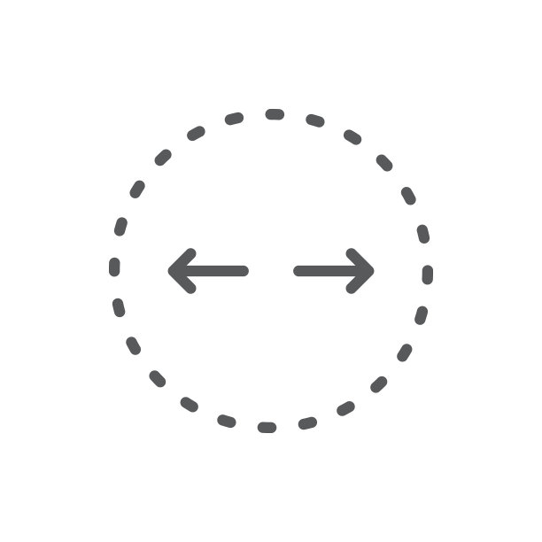 圆直径图标符号教育孤立上图片下载